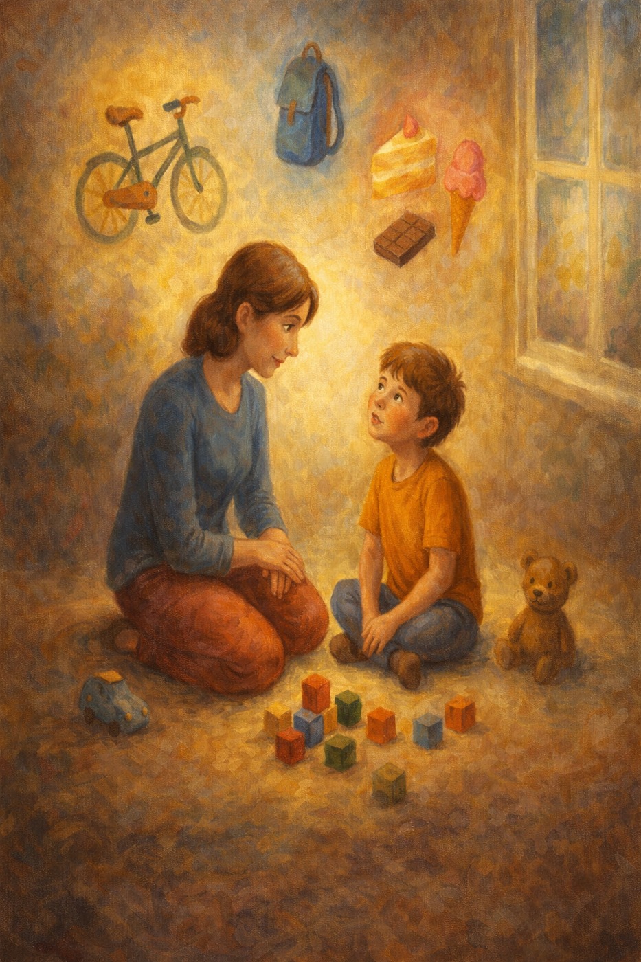Illustration for The Boy Who Asked Why