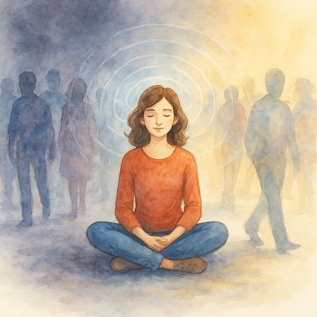Illustration for Echoes of Silence