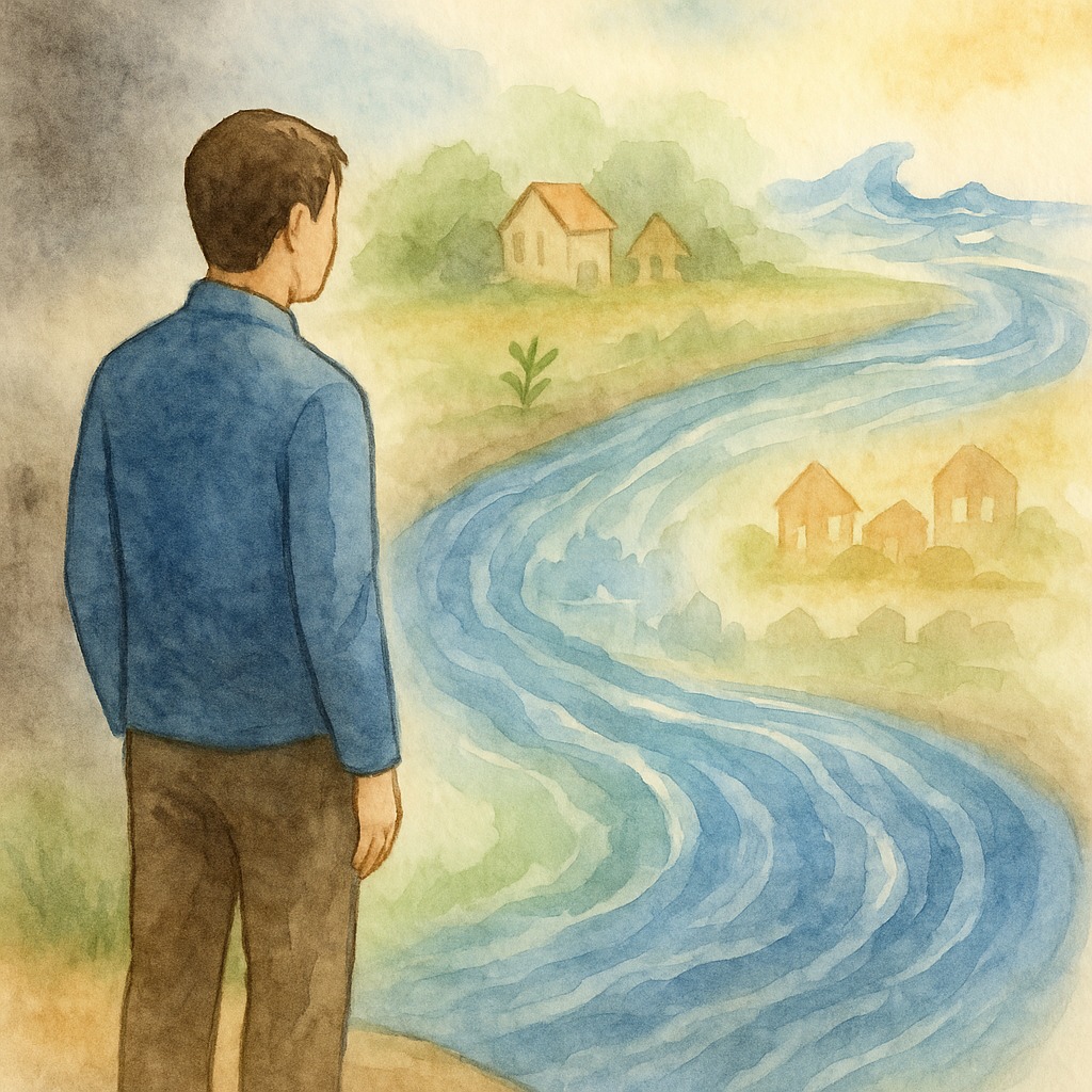 Illustration for The River That Stilled