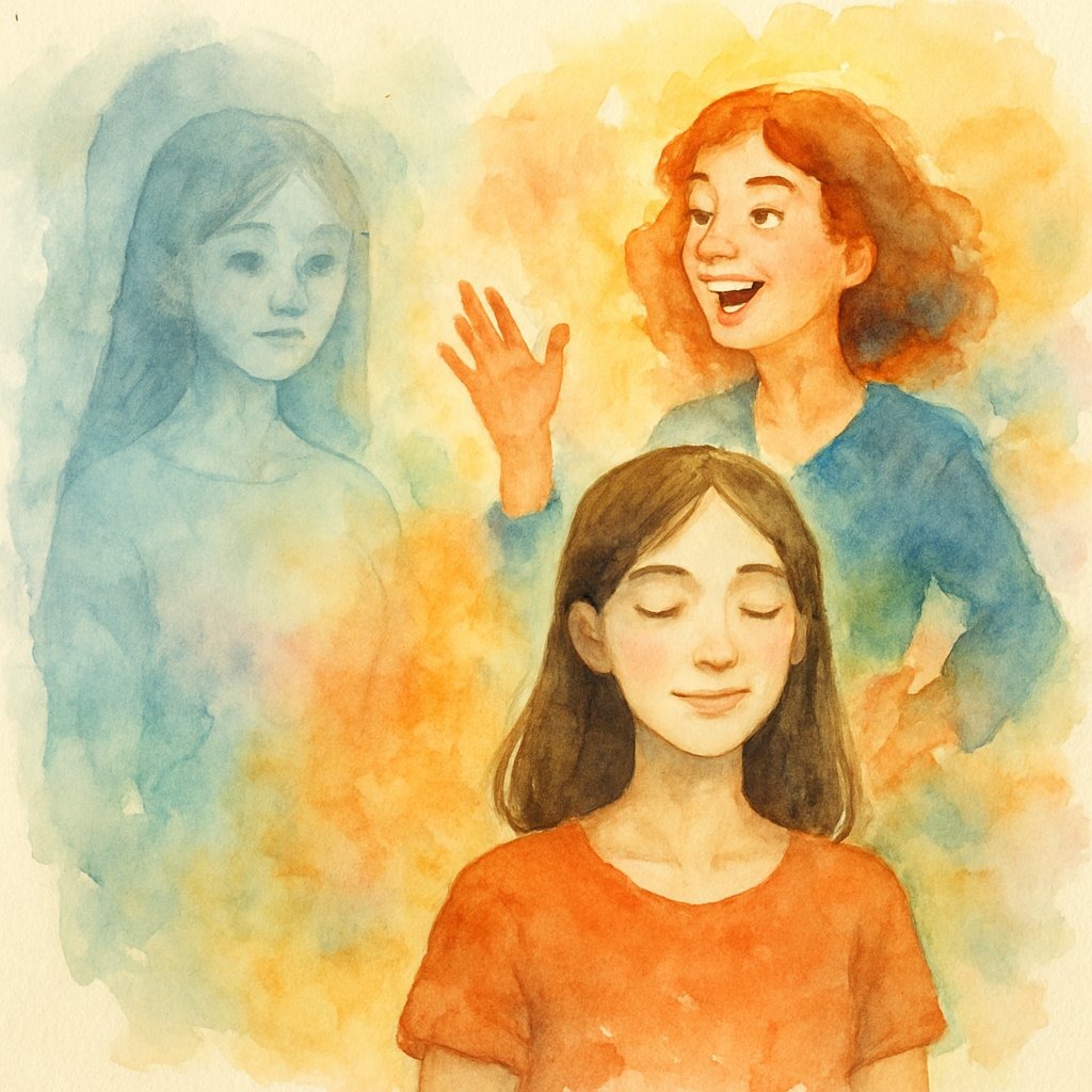 Illustration for Two Lilies