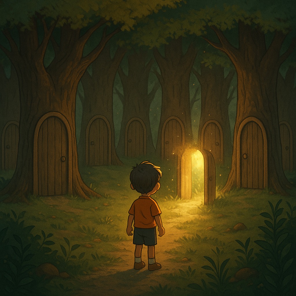 Illustration for The Seven Doors