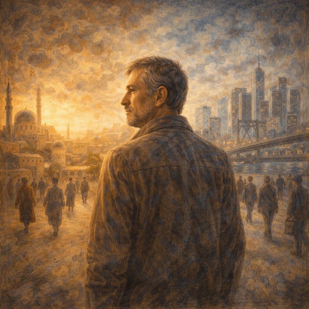 Illustration for Between Two Shores