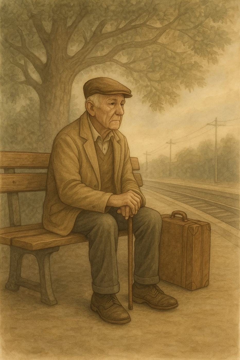 Illustration for A Hundred Children