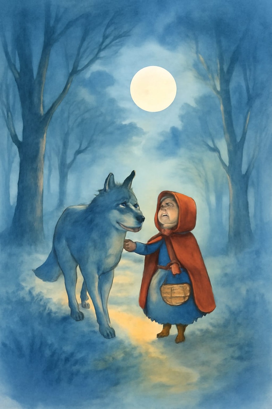 Illustration for The Innocent Wolf