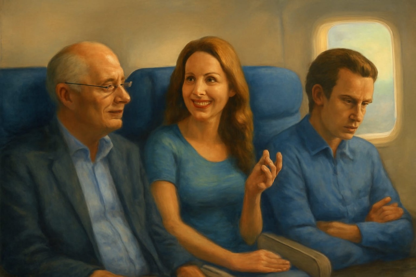 Illustration for The Middle Seat
