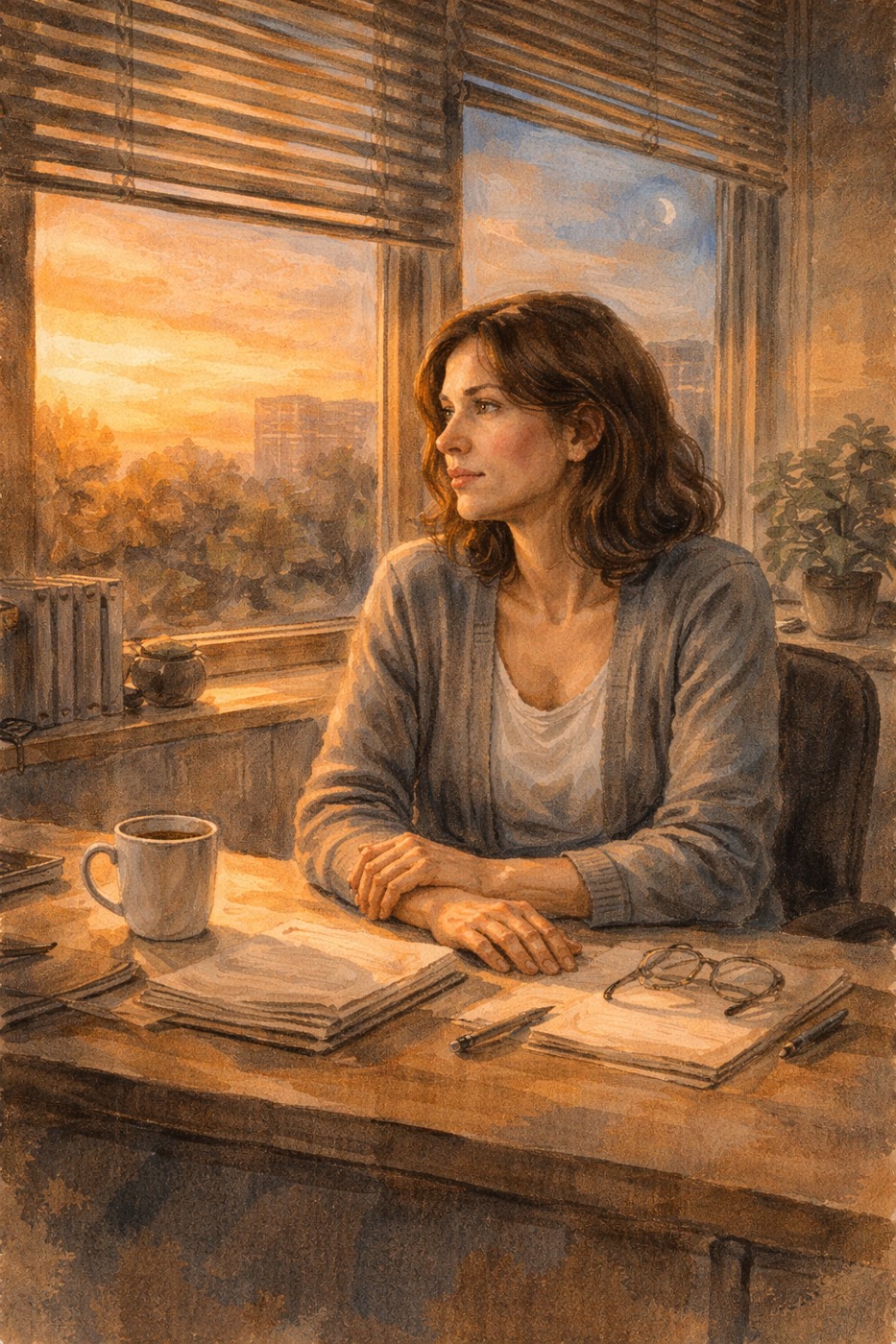 Illustration for Between the Sun and the Moon