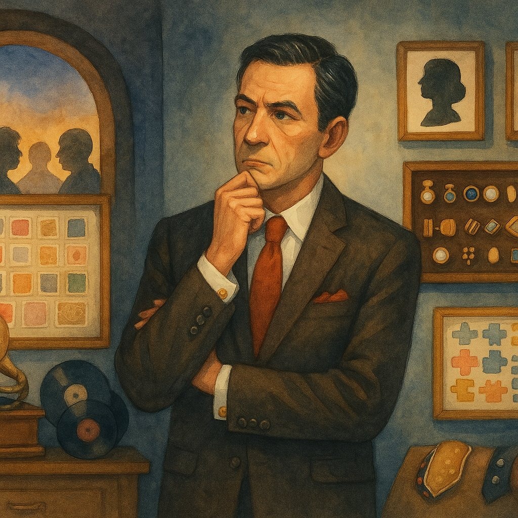 Illustration for He Never Played