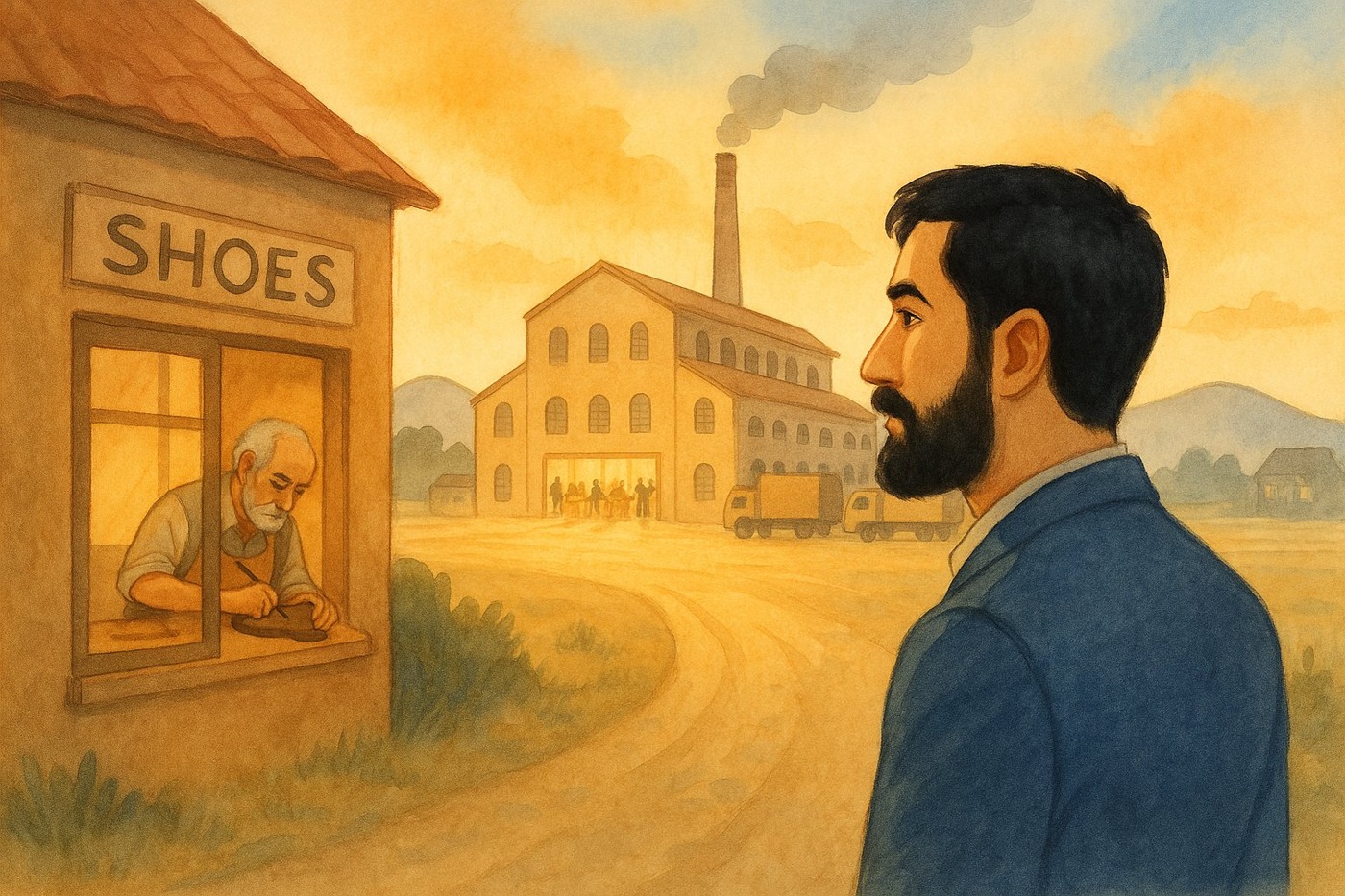 Illustration for We Make Footsteps