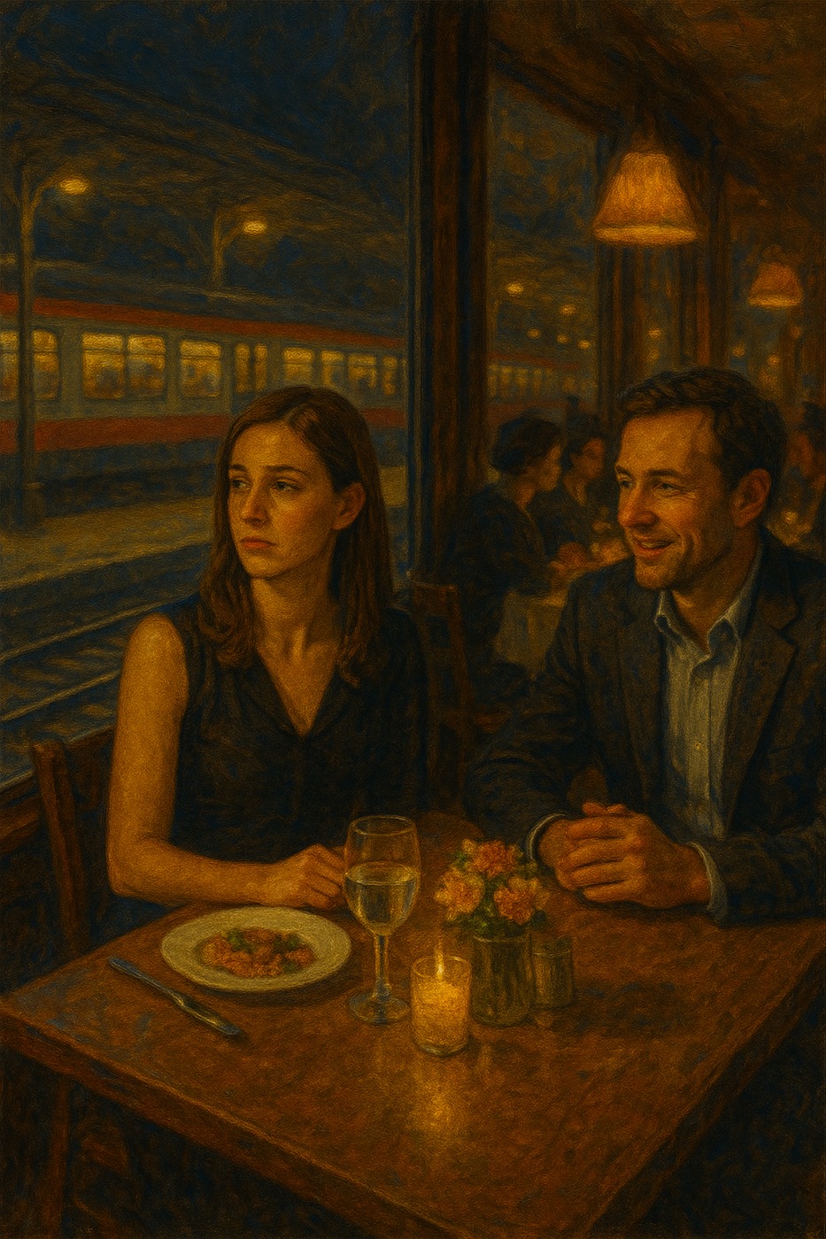 Illustration for The Wrong Train