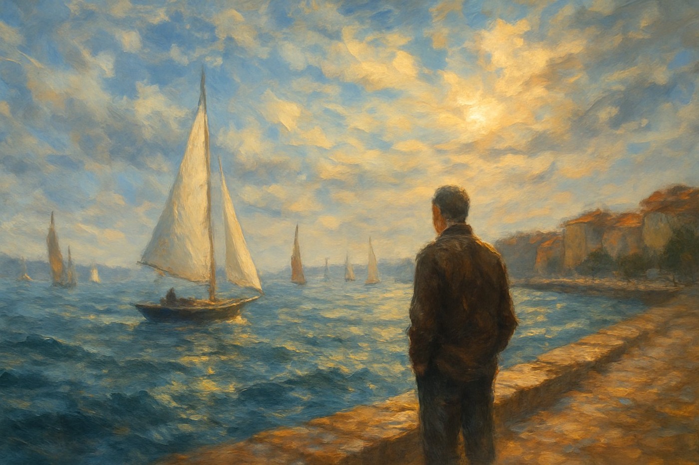 Illustration for When the Wind Blows