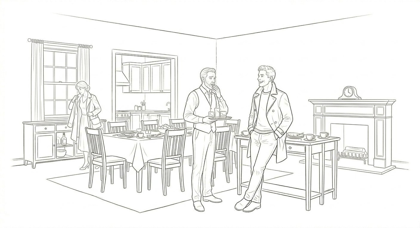 Illustration for Chapter Seven: The Overstay