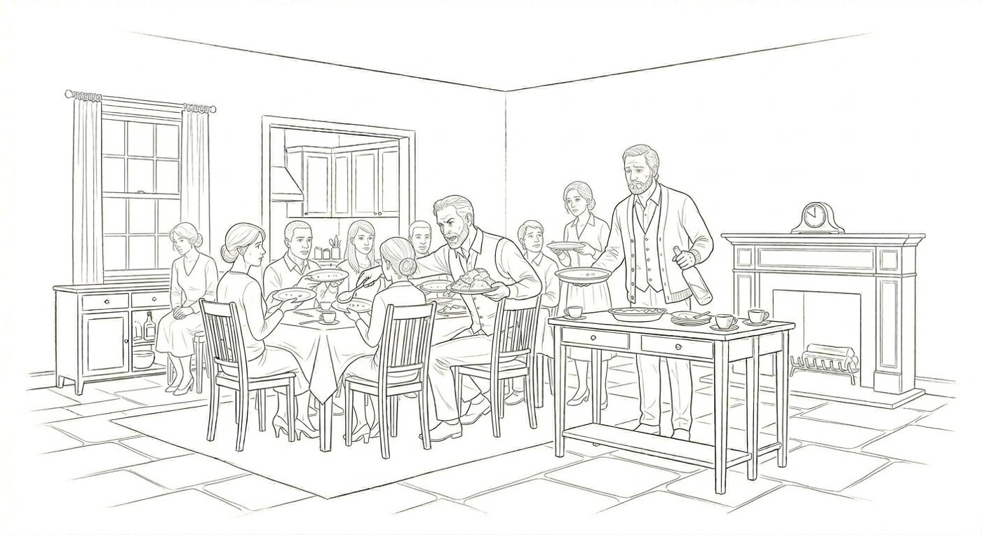 Illustration for Chapter Eight: The Greedy