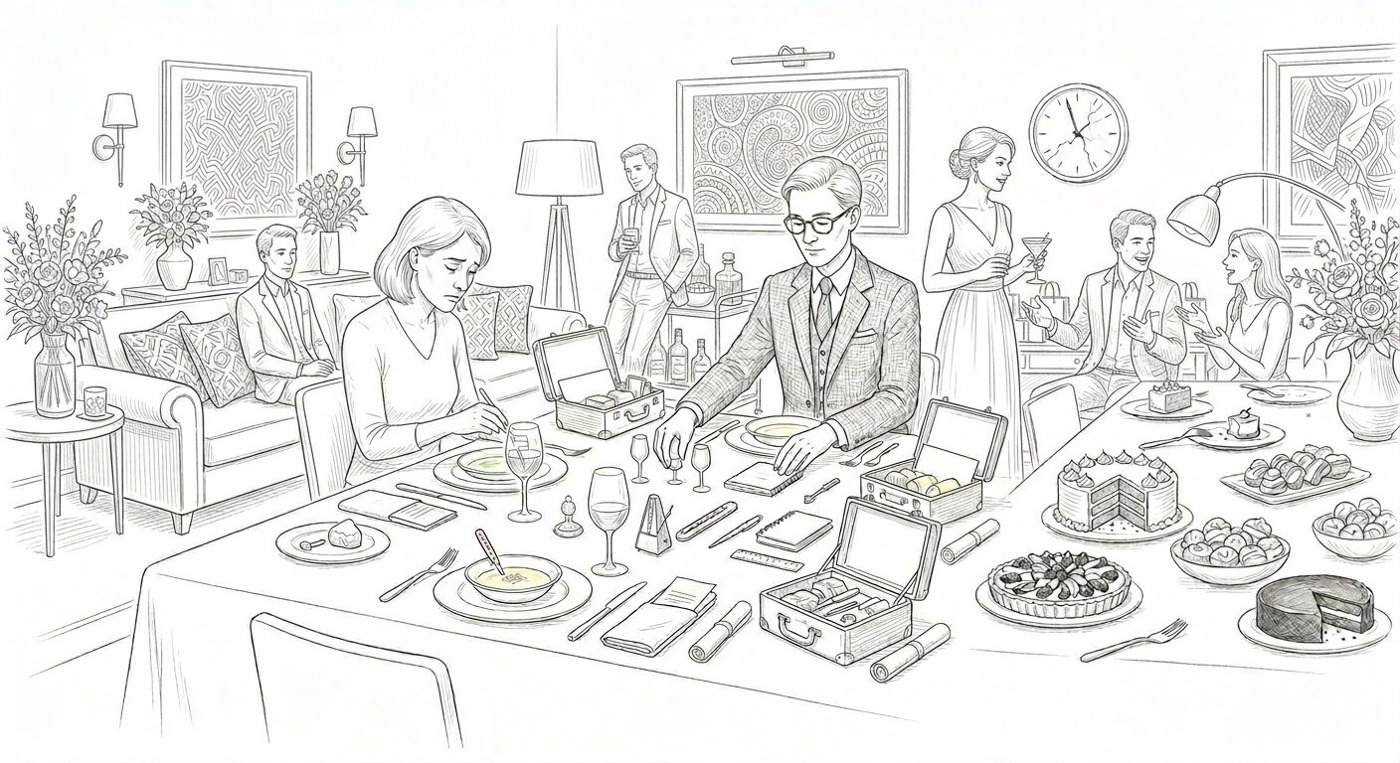 Illustration for Chapter Eleven: The Critic