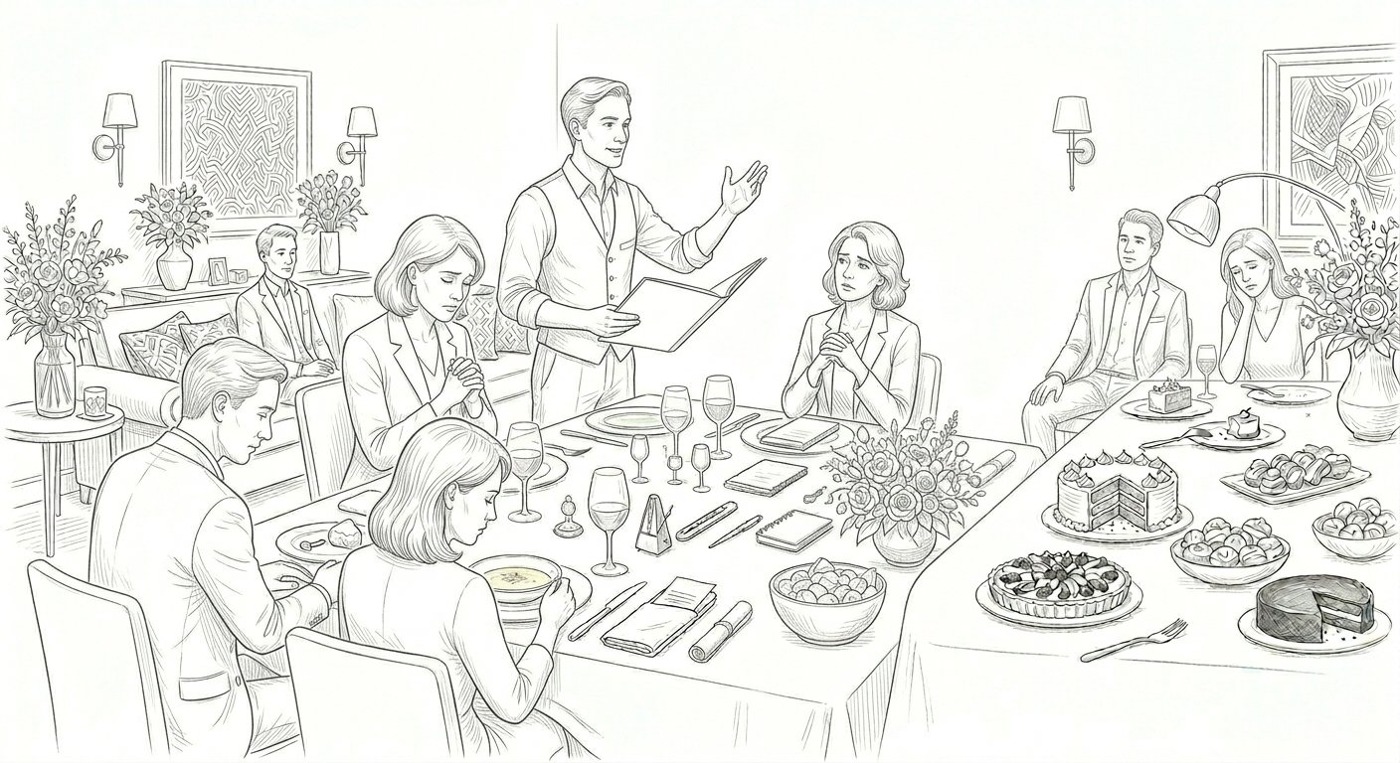 Illustration for Chapter Twelve: The Speechmaker